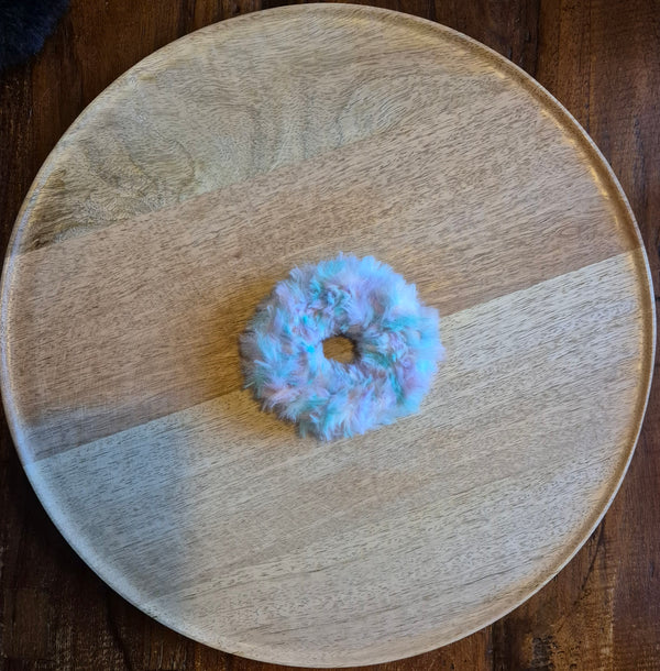 Scrunchies faux fur
