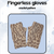 Fingerless Gloves (PDF crochet pattern, No-sew, beginner)