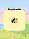 Tiny Bumble (2-in-1, PDF crochet pattern, No-sew, beginner)