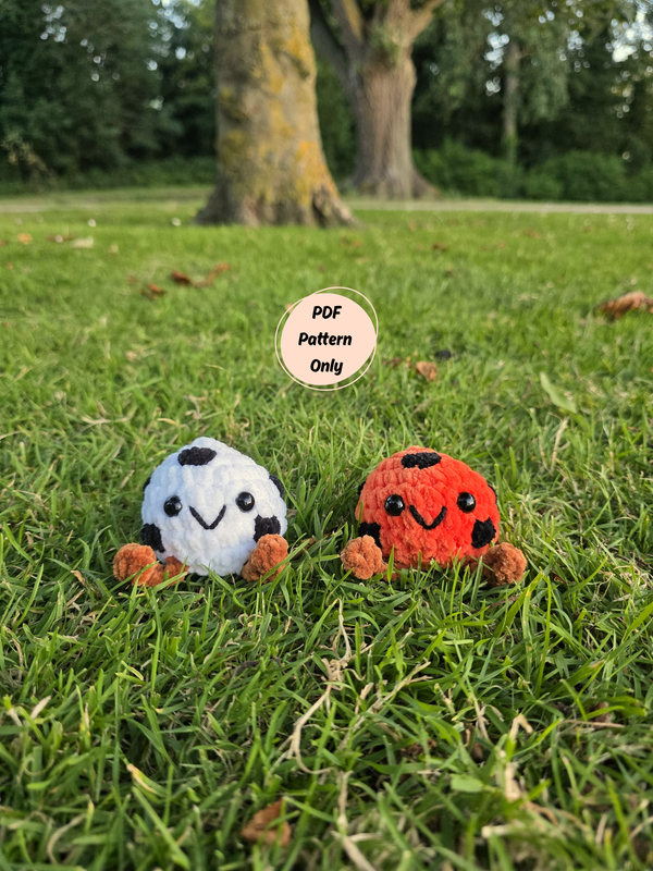 Kicky (PDF crochet pattern, no sew, beginner friendly)