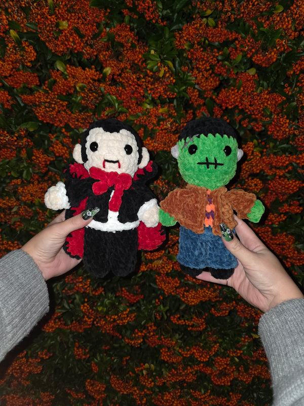 BUNDLE! Vladdy & Franklin (PDF crochet pattern, Low-sew, Intermediate)