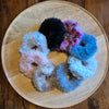 Scrunchies faux fur