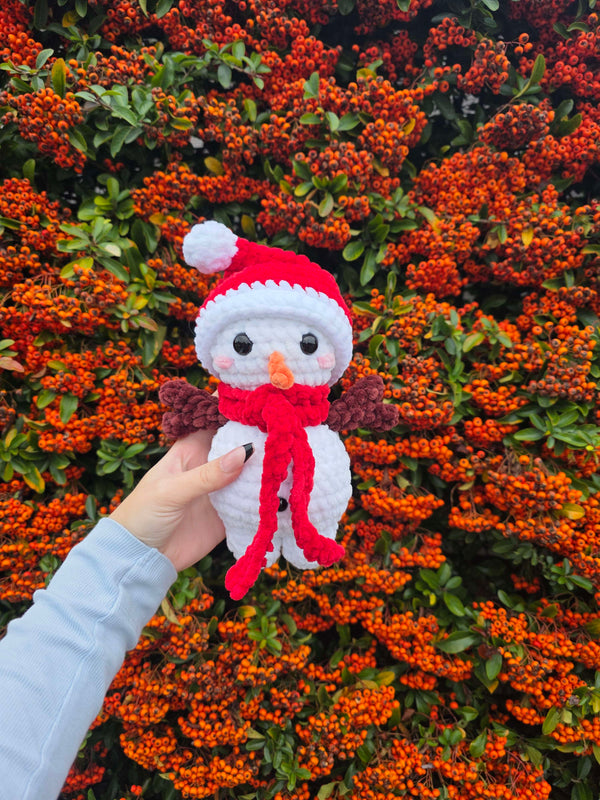 Snowy & Doughy bundle (PDF crochet pattern, Low-sew/No-sew, beginner/intermediate)