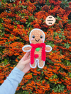 Doughy the cookie (PDF crochet pattern, Low-sew, Beginner/Intermediate)