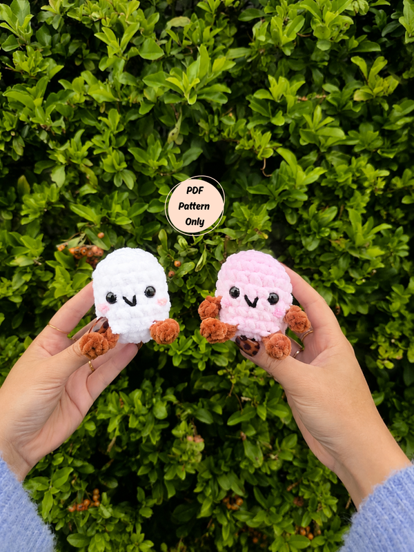 Marshie (PDF crochet pattern, no sew, beginner friendly)