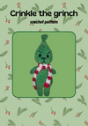 Crinkle the Crinch (PDF crochet pattern, No-sew, Intermediate)