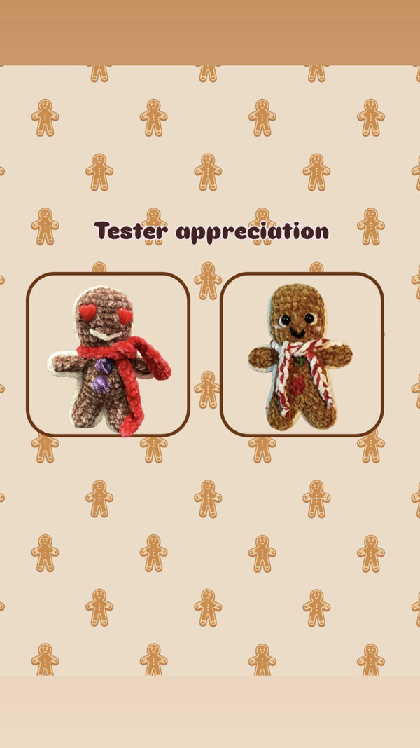 Doughy the cookie (PDF crochet pattern, Low-sew, Beginner/Intermediate)