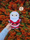 Klaus the santa (PDF crochet pattern, No-sew, Intermediate)