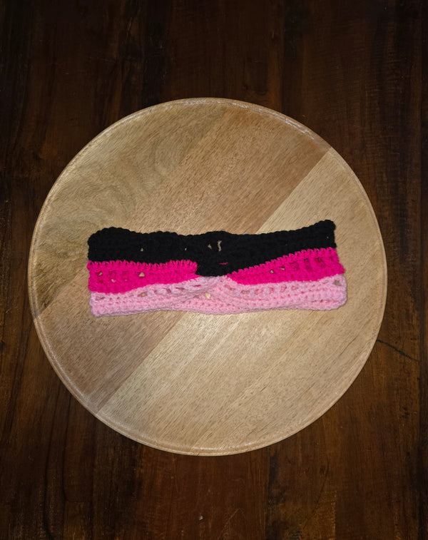 Wavy headband (PDF crochet pattern, beginner/Intermediate)