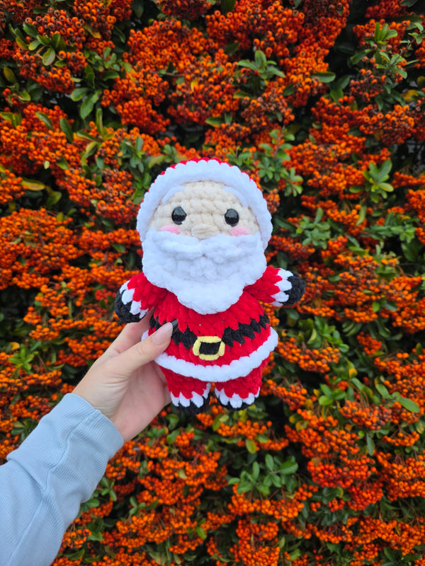 Jingle & Klaus (PDF crochet pattern bundle, Low-sew/No-sew, intermediate)