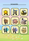 Bumble legs (2-in-1, PDF crochet pattern, beginner/intermediate)