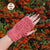 Wavy fingerless gloves (PDF crochet pattern, beginner/intermediate)