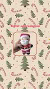 Klaus the santa (PDF crochet pattern, No-sew, Intermediate)