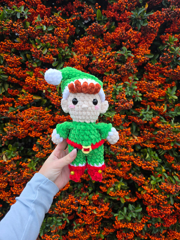 Jingle & Klaus (PDF crochet pattern bundle, Low-sew/No-sew, intermediate)