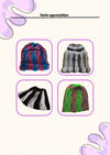 Wavy Beanies (3-in-1, PDF crochet pattern, beginner/intermediate)